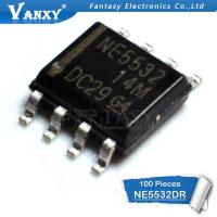 100 pcs NE5532DR SOP8 NE5532 N5532 5532DR SOP-8 SOP SMD novo e original IC