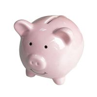 Piggy Banks for Kids, Ceramic Material, Cute Pig for Decoration, Baby Nursery Gift