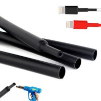 100pcs 7.9mm Dual Wall thick Glue 3:1 ratio Shrinkable Tubing Adhesive Lined Wrap Wire kit heat shrink tube Cable Management