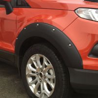 คิ้วล้อ Ford EcoSport สีดำด้านมีหมุด สำหรับรถทุกปี ตรงรุ่น Ford EcoSport (งานไทย)