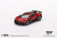 MINI GT 1/64 No.503 Bugatti Divo Red Metallic LHD MGT00503-L