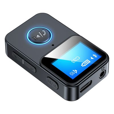 Bluetooth 5.0 Audio Receiver Support TF Card MP3 Player Lossless FM Transmitter Remote Control Wireless Audio Adapter