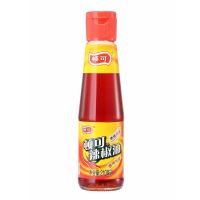 [ซอส น้ำพริก] น้ำมันพริกเผาจีน 辣椒油 红油辣椒油 凉拌菜 顿可 Chilli Oil 210ml