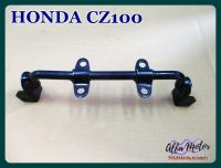 HONDA CZ100 STEP BAR FOOT FOOT REST "BLACK" REPRODUCT PARTS #เหล็กพักเท้า สีดำ งานสวย คุณภาพดี