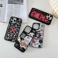 การ์ตูนวันพีชที่น่ารักของ Lu Ffy Zo Ro เคสโทรศัพท์กะโหลกสำหรับ iPhone 14 Pro Max เคส14 Plus ฝาครอบโทรศัพท์กลับยากกันกระแทกสำหรับ iPhone 13 Pro Max เคสโทรศัพท์ S สำหรับ12 Pro Max 11เคสห่อหุ้ม