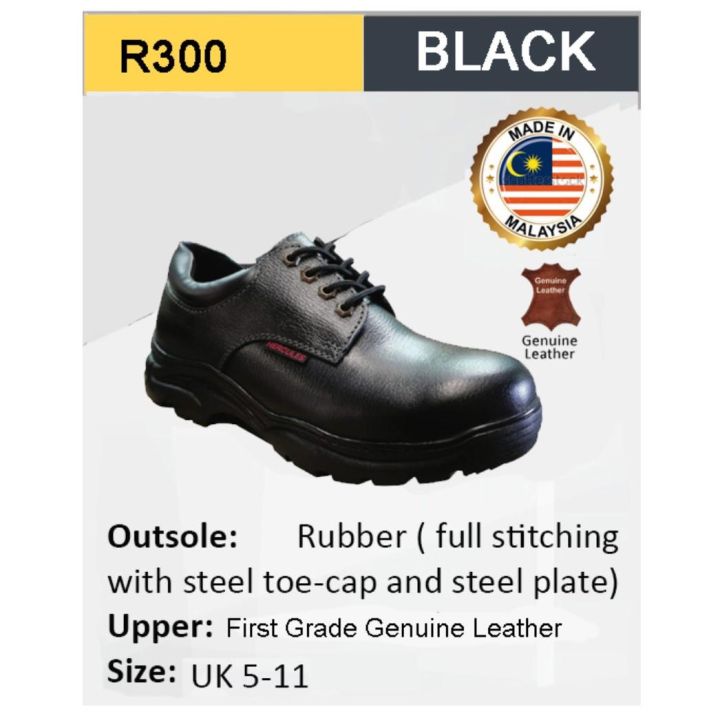 Safety Shoes Hercules R300 Kasut Keselamatan | Lazada