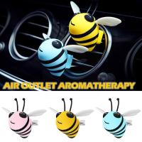 【DT】  hotCar Air Freshener Creative Bee Car Air Freshener Outlet Flavor Diffuser Car Clip Fragrances Decoration Auto Freshener