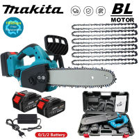 ? ส่งในวันนี้? 888VF Makita 12 Inch 3000W เลื่อยไฟฟ้า แบต1/2ก้อน 1/2Battery Electric Chain Saw รับประกัน  Saw Cordless Chainsaws Woodworking Garden Tree Trimming Chain Saw Cutter Cordless Chainsaw Oil Brushless  Chain saw