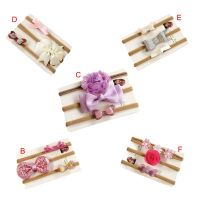 IU 3Pcs Baby Girl Cute Bow Hair Band Accessories