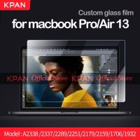 KPAN Macbook หน้าจอ HD ป้องกันมีความยืดหยุ่นฟิล์มแก้วอากาศ Pro 13ชิป M1 2020 A2337 2338 2289 2251 2179 2159 1989 1932 1706 1708