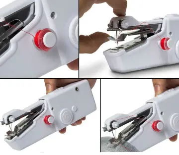 Handy Stitch Mini Sewing Machine Portable Cordless Electric Handheld Cloth  Sewer