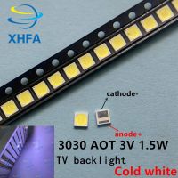 【NEW】 kgcwmw ไฟแบคไลท์ LED AOT 2000ชิ้น/ล็อตไฟ LED 1W 3V 3030 94LM แสง LED แบ็คไลท์ LCD สีขาวเย็นสำหรับใช้งานในทีวีโทรทัศน์