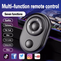 กล้องโทรศัพท์ชัตเตอร์โทรศัพท์ Selfie ไร้สาย Bluetooth Selfie Controller ปุ่มควบคุมชัตเตอร์รีโมทคอนโทรล Bluetooth Self-Timer ไร้สาย Bluetooth