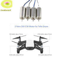 Leaincent มอเตอร์ทั่วไปสำหรับซ่อมโดรนควาดคอปเตอร์ขนาดเล็ก DJI Tello