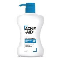 *SALE* ACNE-AID แอคเน่-เอด เจนเทิล เครนเซอร์ (ฟ้า) 500มล.Exp:07/24คลีนเซอร์ ปัญหาสิว ผิวแห้งถึงผิวผสม ผิวแพ้ง่ายสิวผด