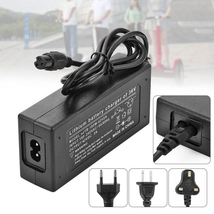 [Hot K] 42V 2A Transformer Power Supply Li-on Battery Electric Bike ...