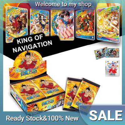 อะนิเมะ King Of Navigation OnePiece ต้องการ Naruto เล่นไพ่โป๊กเกอร์คอลเลกชันสำหรับแฟนอะนิเมะ Luffy Boxed
