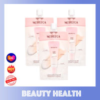 Merrezca dewy skin makeup base SPF 50/PA+++ 4 in 1 เบส รองพื้น ไพรเมอร์ บำรุง ในซองเดียว เนื้อครีมปรับตามสีผิว (5 ml. x 3 ซอง)