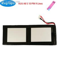 ncsr09 New 7.6V 4000mAh K14-N3350 Laotop Tablet PC Battery For Kuu A8S A8 S Rechargeable Accumulator 10 PIN 9 Wires Plug