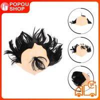 POPOUSHOP หัวล้านนักรบวิกผมตลกคอสเพลย์วิกผม Knight Bald Periwig บทบาทเล่นตกแต่ง