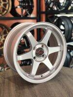 ล้อแม๊ก VOLK Racing  Wheel ขนาด 15"X7"  ET:35 PCD:4x100 สีบรอน 6ก้าน ชุด 4 วง