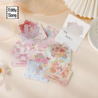 EDDY SONG 10pcs การ์ดข้อความ การ์ดวันครูมีความสุข การตกแต่ง DIY ชุดดอกไม้ชุด ประณีตประณีตประณีต ขอบคุณนะครับ ของขวัญเฉลิมฉลอง