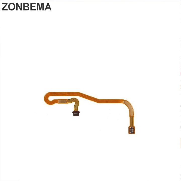 Zonbema เครื่องสแกนกุญแจ,ปุ่มคืนลายนิ้วมือริบบิ้นเซ็นเซอร์รหัสสัมผัสสายเคเบิ้ลยืดหยุ่นสำหรับ Honor 8 Lite Huawei P8 Lite