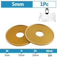 ใบวงล้อสำหรับขัดขอบหิน75มม. เพชรบัดกรีหินอ่อนหินแกรนิตโรมันลูกหมูหัวขัด