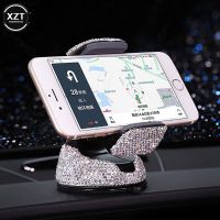 ♧ Car Phone Holder 360 Degree 3 in 1 for Car Dashboard Auto Windows and Air Vent with DIY Crystal Diamond Type for BMW for Toyota