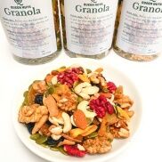 500g Ngũ cốc không yến mạch thơm giòn Granola siêu hạt nướng mật ong ăn