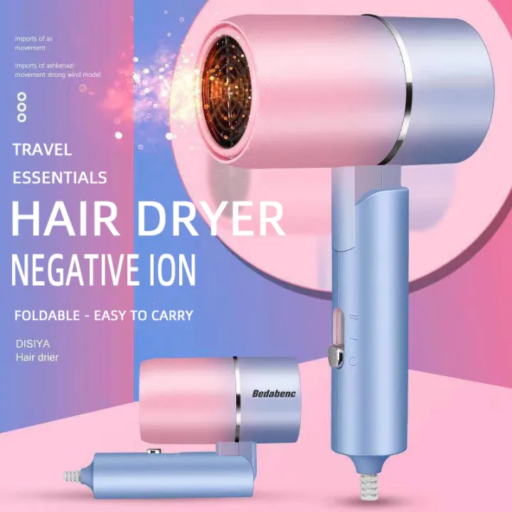 mini blower for hair hair iron and curler blower for hair hair blower heavy  duty hot