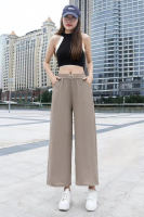 Ice Silk Casual Pants Womens Loose Thin Quick-drying มีให้เลือก 4 สี Casual Straight Pants มีให้เลือก 4 สี