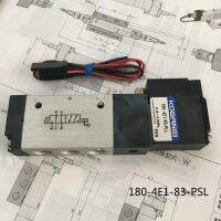 【hot】ஐ  2 Positions 5 Ports Pneumatic KOGANEI Solenoid 180-4E1-83-PSL AC220V DC24V