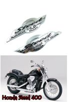 โลโก้ 4 ชิ้น แท้ พร้อมจัดส่ง เหมาะสำหรับ ฮอนด้า สตีด 400 Honda Steed 400