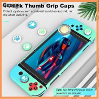 GEORG Dockable สีไล่ระดับ ฟิล์มกันรอย สำหรับ Nintendo SWITCH เคสป้องกัน ตัวป้องกันคอนโซลเกม เกราะป้องกัน