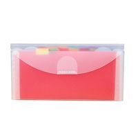 Portable Expanding File Folder Receipt Classification Organizer for Case Office Products Storage Organ Bag for Filing Bi