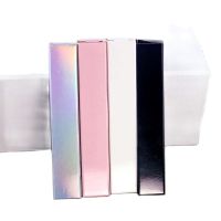 hot【cw】 21x21x121mm Paper Packing Wrapping Blank Glaze Cosmetics Accessories