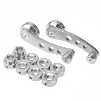 ✶♧ 1Set Universal Car Window Handle Winder Riser Replacement Winder Crank Riser Window Handles Aluminum Alloy