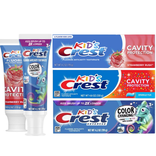 Crest 3D Kid's Cavity Protection Toothpaste (children and toddlers 2