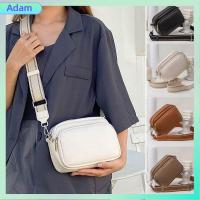 ADAM ลำลองแบบสบายๆ กระเป๋า Crossbody สีทึบทึบ จุได้มาก กระเป๋าโท้ทสำหรับผู้หญิง ของใหม่ หนังพียู กระเป๋าสะพายไหล่แบบสั้น สำหรับผู้หญิง