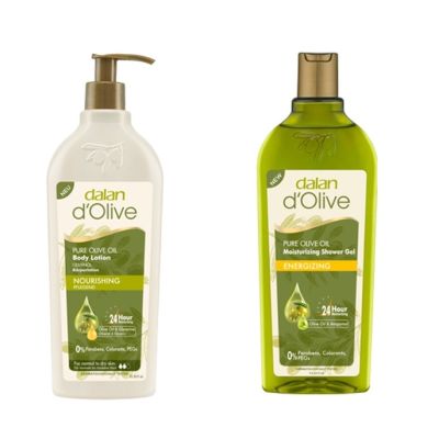 เซ็ทคู่สุดประหยัดDalan d Oliveโลชั่นบำรุงผิวสูตรเข้มข้น+เจลอาบน้ำบำรุงผิวDalan Doliveพร้อมส่ง