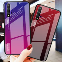 [ส่งจากไทย] Case Huawei Y9Prime Y7Pro Y92019 Nova5T Y6S Y6 2019 Y9S P30Lite สองสี เคสกันกระแทก เคส ขอบนิ่ม เคสกระจกไล่ส