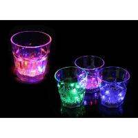 Superhomeshop แก้วมีไฟไฟติดอัติโนมัติ แก้วไฟกระพริบ แก้วไฟ LED รุ่น LED LIGHT UP DRINKWARE Bubble Rock-9Nov-J1