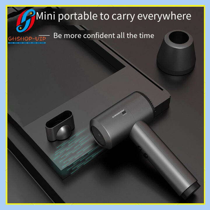 Wireless Hair Dryer Negative Ion Highpower Singlecollection Nozzle