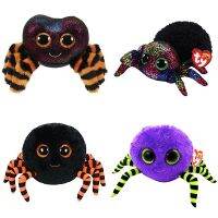 หมวกสวม Ty 15ซม Cobb Crawly Leggz Gogen Spider Serie Knuffel Schattige Dieren Collectie Kertie ของขวัญฮาโลวีนของขวัญ Voor เด็ก