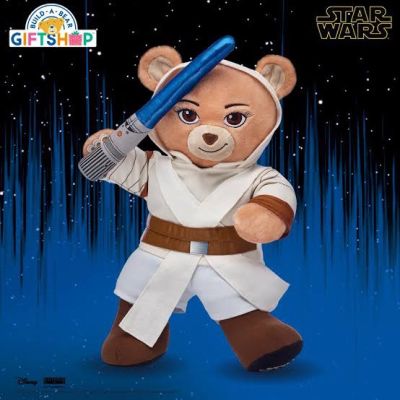 ตุ๊กตาหมี สตาร์วอ Star Wars Rey Inspire Bear 🌟บิ้วอะแบร์ Build A Bear Workshop🌟 มือสองสภาพดีมาก 🌟