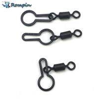 ✼☢☽ Rompin 20pcs/lot Carp Fishing Pva Mesh Swivel Clips 28mm 8 Pva Bag Fishing Swivel Snap for Carp Terminal Tackle End Tackle