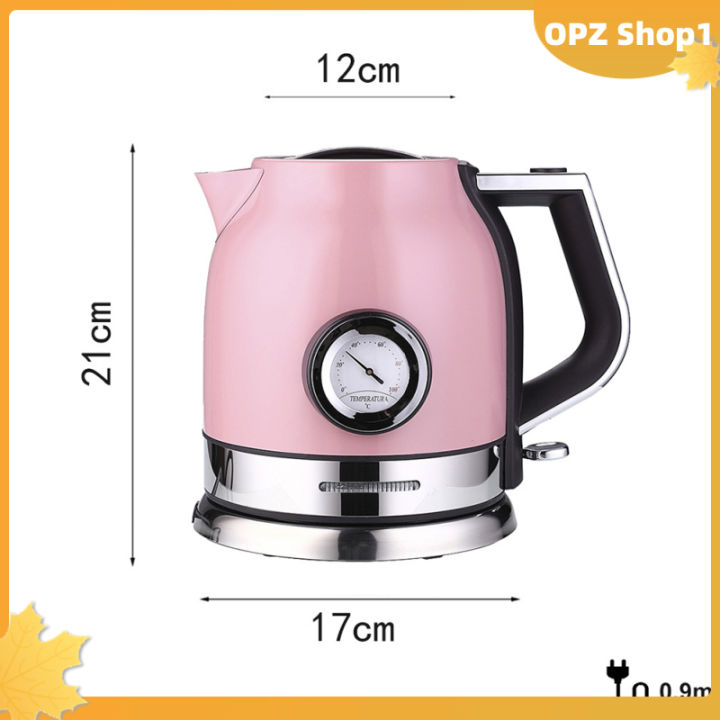 opz-กาต้มน้ำไฟฟ้าฉนวนกันความร้อนสแตนเลส1-8l-บ้านพร้อมเทอร์โมมิเตอร์สำหรับการดื่มแบบยุโรป220v