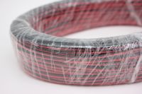 10/20/50/100m/lot 2pin Red Black cable Tinned copper 22AWG PVC insulated wire Electronic cable LED cablefree shipping