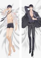 ปลอกหมอนตัวหมอนเซนลาย LOVE Love และโปรดิวเซอร์จากเกมอนิเมะเคสลาย Li Zeyan Dakimakura Victor สวมกอดปลอกหมอนยาว